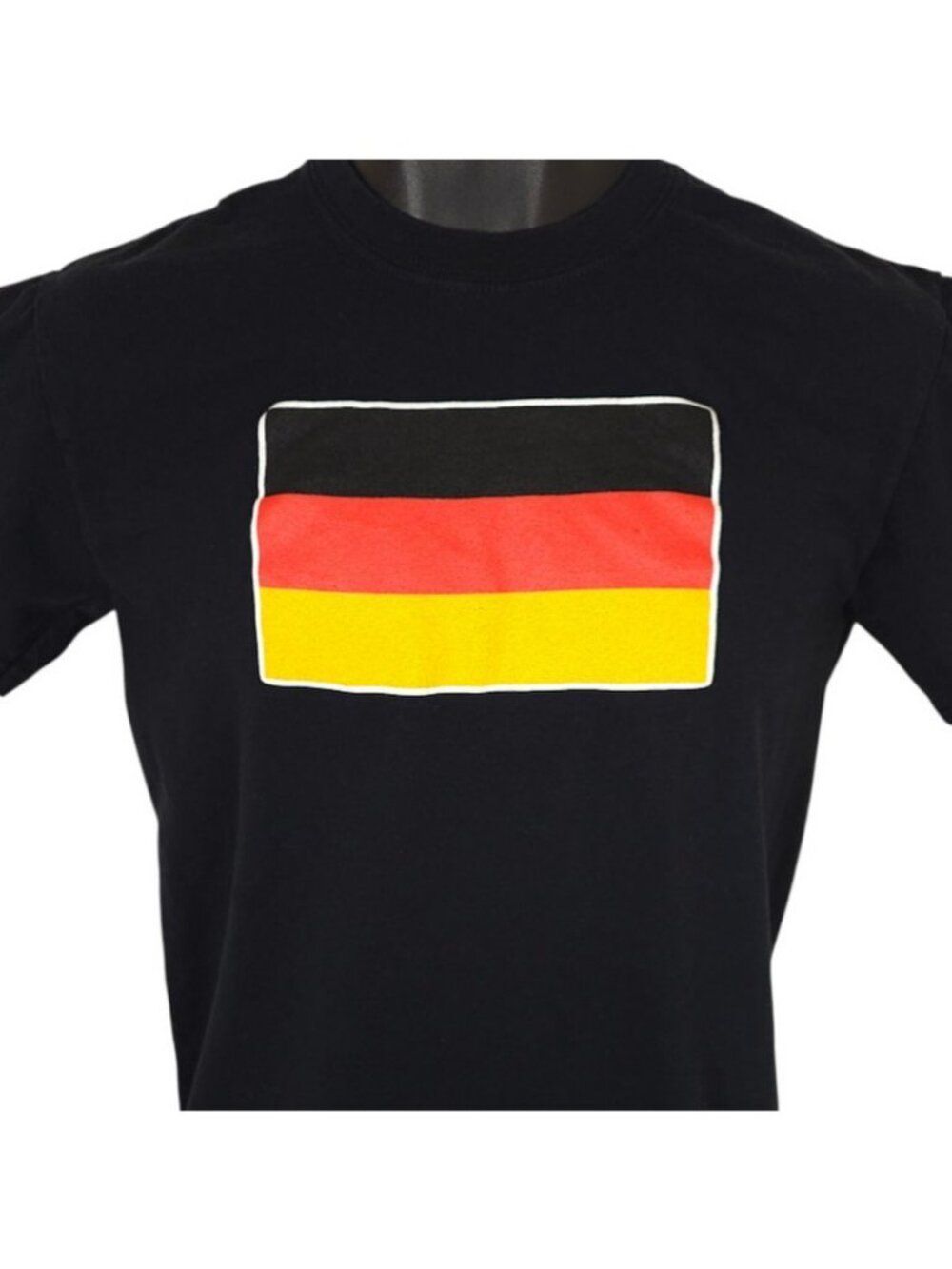 Germany T Shirt Mens Size Small Black Deutsch Ist Wunderbar Travel Destination